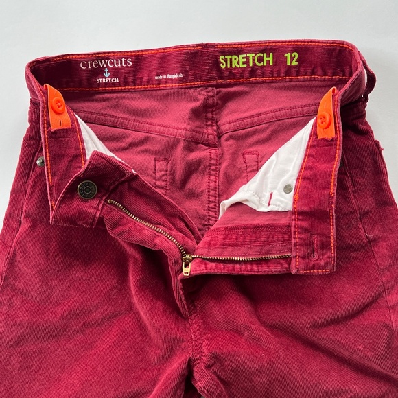 CREWCUTS Straight Fit Stretch Corduroy Pants - Kids Size 12 - Picture 4 of 13